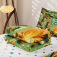 thumbnail image 5 of Erosebridal Happy Camping Zipper Twin Comforter Sets with Fitted Sheet and 2 Pillowcases,Rustic Camper Adventure Themed Zipper Bedding Set For Boys,Polkadot Reversible,4pcs, 5 of 7