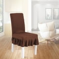 thumbnail image 5 of Sofa Cover,Washable Removable Dining Chair Slipcovers Elastic Chair Seat Slipcovers Chair Protector Cover For Restaurant Hotel Cafe, 5 of 9
