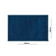 thumbnail image 2 of Tapete de baño Castelog Shaggy 40cm X 60cm azul marino T7707, 2 of 3
