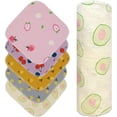 thumbnail image 1 of Simnice Serviettes en Papier Réutilisables Sans Papier - Serviettes Réutilisables Écologiques, Rouleau de Coton Lavable pour Cuisine, Lot de 25 10”x10” avec Rouleau en Carton, 1 of 7