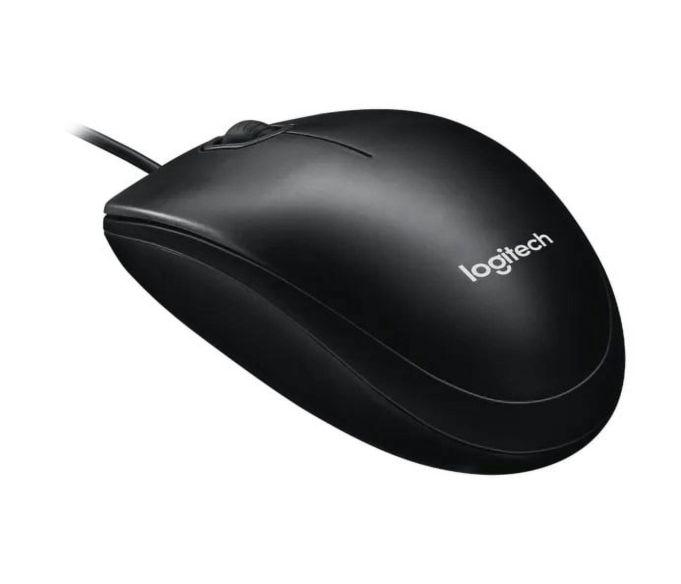 Logitech M100 Corded PC Mouse - Computer Compatible, 1000 DPI