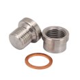 thumbnail image 4 of Adaptador de sensor de oxígeno automotriz, accesorios de metal para coche, electrogalvanizado M12x1.25 de alta resistencia Jadeshay A, 4 of 8