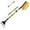 Yellow, variant on WNFJR Car Windshield Ice Scraper with Snow Brush, Snow Removal Squeegee for Automotive, Exterior Dust Remover Brushes and Brooms, Long Handled Snow Brush Tool