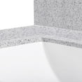 thumbnail image 3 of RSI Home Products 258149 31 x 22 in. Mesa Solid Surface Technology Vanity Top, White, 3 of 6