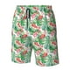 thumbnail image 4 of Fotbe Flamingo And Monstera Trajes de Baño Estampados para Hombre, Shorts de Verano de Secado Rápido, Ropa de Playa, Bañadores-XX-Large, 4 of 6