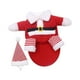 thumbnail image 3 of Ropa navideña para mascotas con sombrero, disfraz de gato, lindo Papá Noel, perro y gato. M, 3 of 9