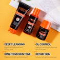 thumbnail image 4 of Men Skin Care 3 Piece Set, Deep Cleaning Daily Essential Face Kit Nourishing  for Repairing Skin, 4 of 8