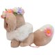 thumbnail image 2 of Peluche de zorro con corona de flores de 18 cm – Muñeco de peluche de personaje de anime, juguete de zorro kawaii suave para niños y regalo, 2 of 4