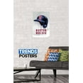 thumbnail image 2 of MLB Boston Red Sox - Drip Helmet 20 Wall Poster, 14.725" x 22.375", 2 of 3