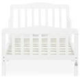 Dream on Me Classic Design Toddler Bed, White