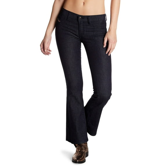 Diesel Livier Flare Jeans 0Rz74 Blue/Denim 28W x 30L