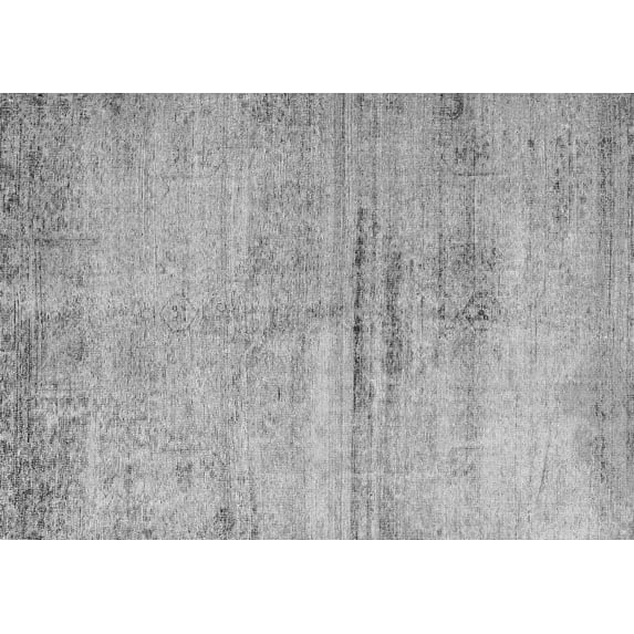 Ahgly Company Indoor Rectangle Persian Gray Traditional Area Rugs, 3' x 5'