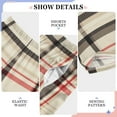 thumbnail image 6 of FORMRS Kids Pajama Pants with Pockets Size 9-10Y Boys Lounge Sleep Bottoms, Black Tartan, 6 of 8