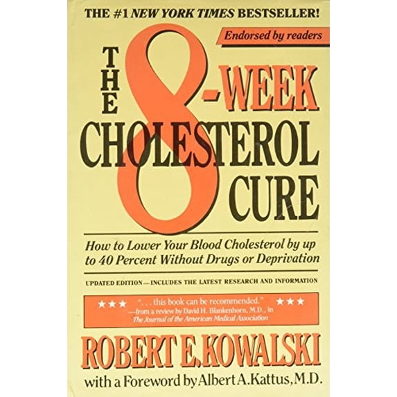 Pre-Owned The 8-Week Cholesterol Cure: How to Lower Your Blood Cholesterol by Up to 40 Percent Without Drugs or Deprivation (Hardcover) 0060156139 9780060156138