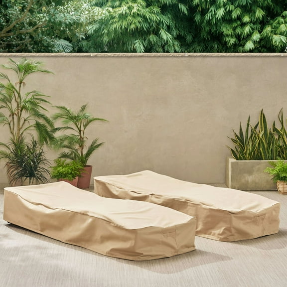 Anthony Wicker Lounge with Cover, Set of 2, Multibrown