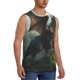thumbnail image 2 of Fotbe Forest Stone-Colored Dragon Men's Camiseta sin Mangas Estampada para Hombres, Playera Casual para Gimnasio, Entrenamiento, Playa-Large, 2 of 7