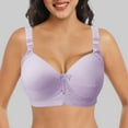 thumbnail image 2 of Bras for Women Comfortable Bras for Women Wireless Full-Coverage Comfort Bra for Women Double Support Large Size Sports Bra Wirefree & Soft, 2 of 4