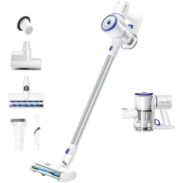 Aspirateur Sans Fil Clean Plus-1 pour Plancher, Tapis et Poils d'Animaux