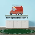 thumbnail image 3 of Never Forget How Strong You are - Trendy Inspirational Kids Quote for Home Bedroom Apartment Living Room Baby Nursery Room Classroom Decor- Size : 30" x 18", 3 of 4