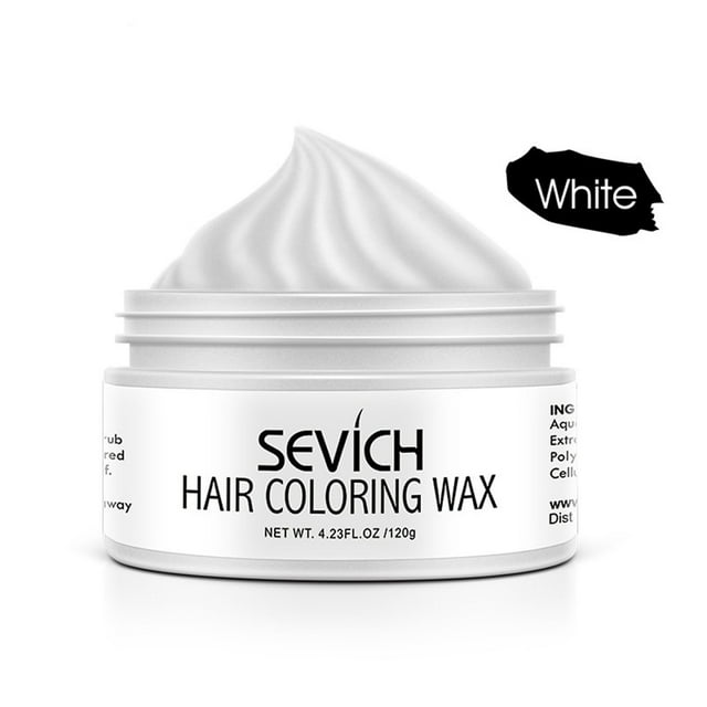 Weiqiqre Boue Capillaire Jetable Teinte Colorée Cire pour Cheveux à Mise en Forme Rapide Rabais