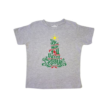 

Inktastic We Wish You A Merry Christmas Gift Toddler Boy or Toddler Girl T-Shirt