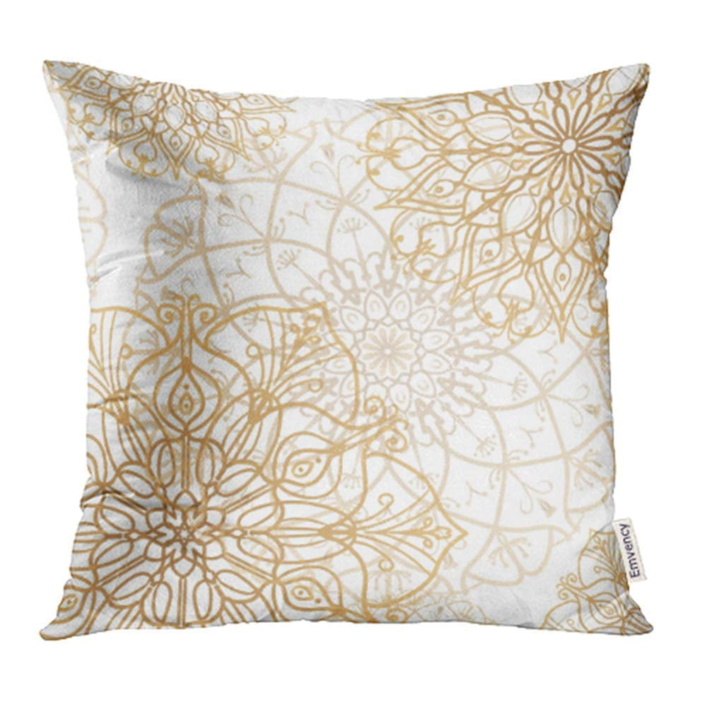 ARHOME Swirl Pattern with Mandalas Vintage Arabic Ottoman Motifs