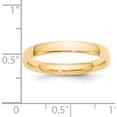 thumbnail image 3 of 14K Yellow Gold 14Ky 3mm Ltw Comfort Fit Band Size 8.5 Made In United States cfl030-8.5, 3 of 5