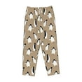 thumbnail image 4 of Xecao Lovely Penguin Women's Straight Lounge Pajama Pants: The Epitome of Relaxed Sleepwear, 4 of 9