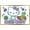 Gold Framed Version, variant on Hello Kitty: 20 Kawaii Vacation - Fruit Wall Poster, 22.375" x 34"
