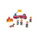 thumbnail image 1 of Janod Mini Story Box Toy - Juego de imaginación y rollos de 8 piezas - Juego de bomberos de madera pintada para personas con bomberos, persona, perro de rescate, fuego y escalera para juegos imaginati Janod J08515, 1 of 1