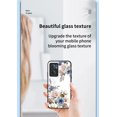 thumbnail image 2 of Compatible with OnePlus Nord CE2 5G Rotatable Ring Stand with Bling Glitter Diamond, Printed Case Fashion Luxury Flower Floral Pattern Slim Cover for OnePlus Nord CE2 5G Women and Girls,Flower#1, 2 of 8
