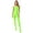 Fluorescent Green, variant on iEFiEL Women Adult Wide Shoulder Straps Stretchy Yoga Gymnastic Dance Leotard