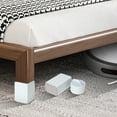 thumbnail image 4 of Non-Slip Furniture Leg Raisers - Heavy Duty Lift Blocks for Table, Couch, Desk, White Color, Square Shape, 4 of 4