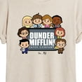 thumbnail image 3 of The Office - Dunder Mifflin Cute Characters - Juniors Ideal Flowy Muscle T-Shirt, 3 of 5