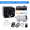 thumbnail image 2 of Auto Car Universal Underdash Electric Air Conditioning 12V Cool & Heat A/C Kit, 2 of 11