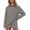 Black, variant on 2 Piece Striped Lounge Set for Women Long Sleeve Tops Casual Wide Leg Shorts Loose Matching Pajamas Outfits