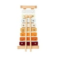 thumbnail image 5 of Conjunto educativo de música con instrumentos Orff para jardín de infancia: carillón de madera con forma de jirafa, cinco piezas, ideal para el aprendizaje temprano infantil., 5 of 5