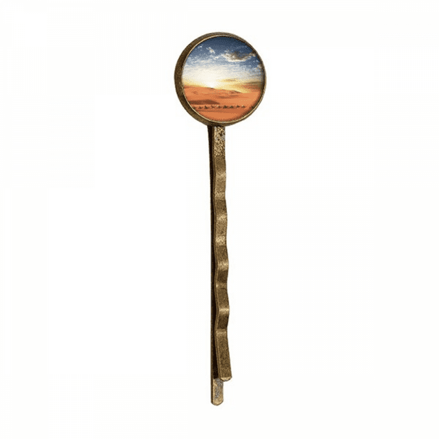 Broche de metal retro Unbranded Cielo azul viaje camino de seda camello desierto