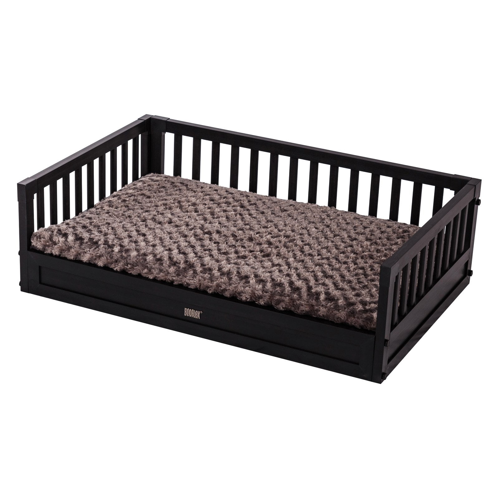 ECOFLEX Dog Bed with Removable Cover Espresso Small