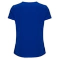 thumbnail image 3 of Natural Uniforms Women's Breathable Cool Stretch Fabric Scrub Top and cargo Pant Set (Dark Royal Blue, X-Small-Petite), 3 of 6