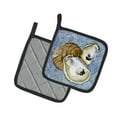 thumbnail image 2 of Caroline's Treasures 8152PTHD Oyster Pair of Pot Holders, 7.5HX7.5W, multicolor, 2 of 2