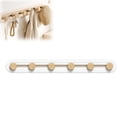 thumbnail image 2 of Door Towel Rack Slidable Adhesive Hooks Heavy Duty Self Adhesive Hooks Bathroom Shower Kitchen Door Hooks For Clothes Keys Bags Towels And More (3Hooks White), 2 of 9