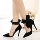 thumbnail image 4 of Zapatos de mujer, tacones de aguja de verano, tacones superaltos, exquisito estilo romano informal, sandalias sexis con correa en el tobillo y lazo aterciopelado Wmkox8yii  hfjk2799, 4 of 9