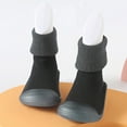 thumbnail image 2 of Ketyyh-chn99 Sock Shoes for Kids Boys Girls Socks Breathable Kids Non-slip Indoor Toddler Shoes Black,23, 2 of 5