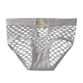 thumbnail image 3 of WILLBEST Sin Costura Bragas Mujeres Sexy Calzoncillos Cintura Media Figura Red Diseño Hueco Ropa Interior Alta Elasticidad Lencería, 3 of 6