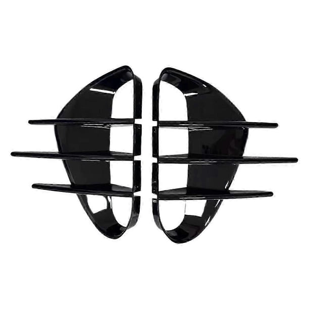 Bumper Side Vent Spoiler Canard Covers Sticker Carbon Fiber for Stinger 2018-2023 GT GT-Line