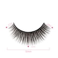 thumbnail image 4 of False Eyelashes Clusters Natural Strip Lashes Adhesive Reusable Natural Volume 3 Pairs 3D Long False Eyelashes Makeup Natural Fake Thick Black Eye Lashes(Buy 2 save 10%）, 4 of 6