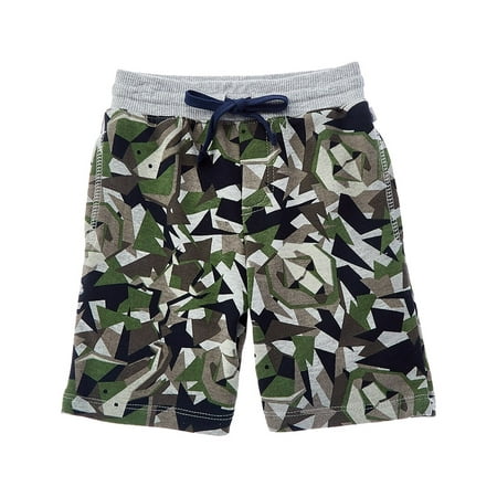 Flapdoodles boys Camo Fashion Short, 2T, Green