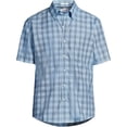 thumbnail image 2 of Lands' End Men's Big and Tall Short Sleeve No Iron Twill Shirt, 2 of 2