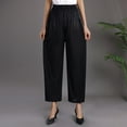 thumbnail image 2 of Woman Pants Straight Leg Baggy Black Pant Women Casual Soft Pants Women's Clothing, 2 of 3